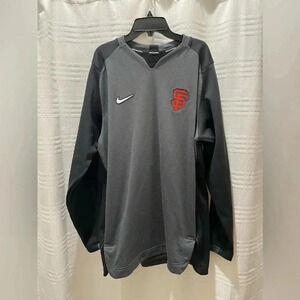 Nike MLB San Francisco Giants baseball long sleeve sweater
